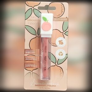 NWT BEAUTY INTUITION SWEET PEACH SHIMMER LIP GLOSS! BUY 2 FOR $10!